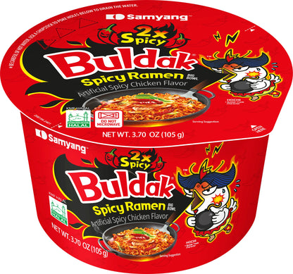 Buldak 2X Spicy Big Bowl - US 8873