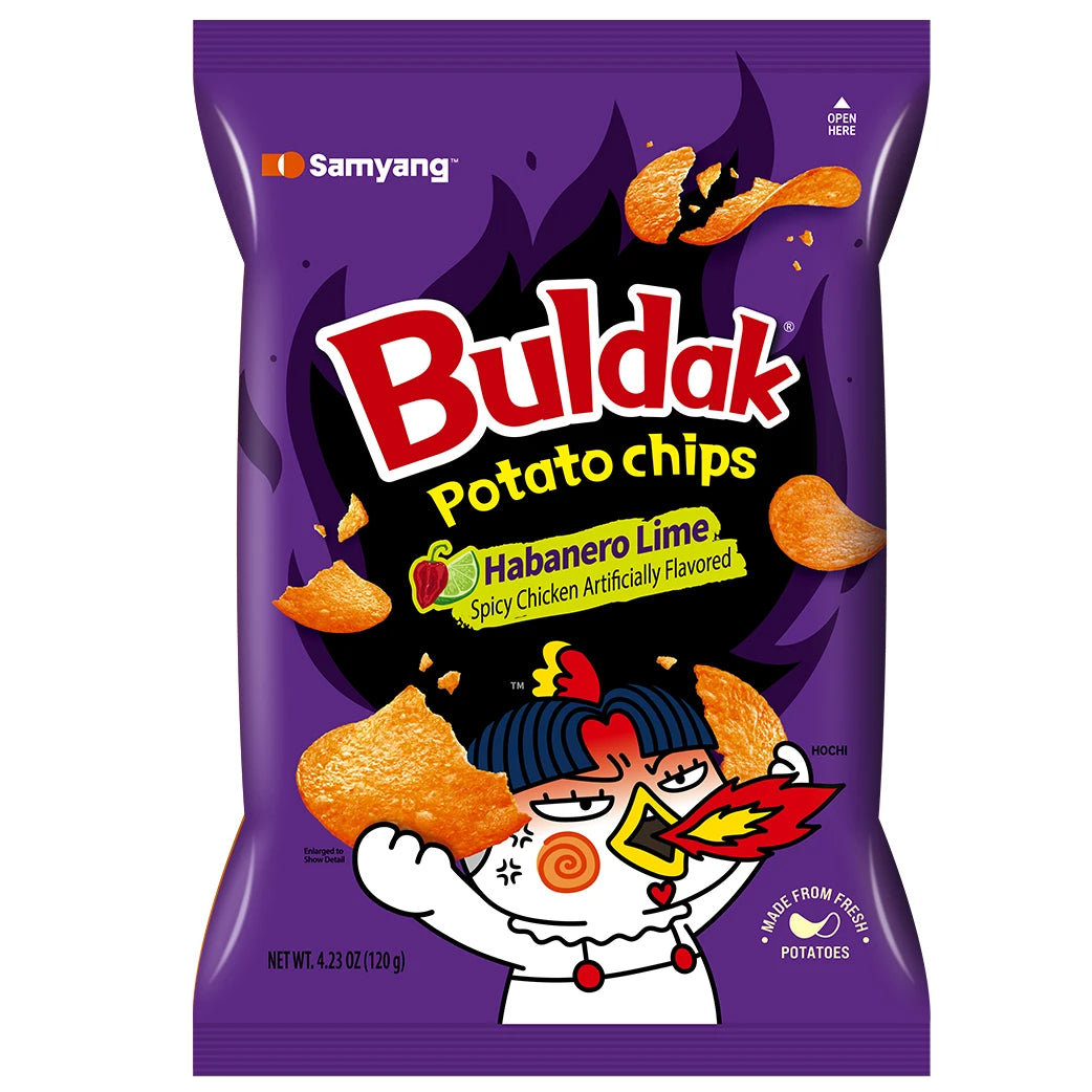 Buldak Potato Chips Habarnero Lime - US 3937