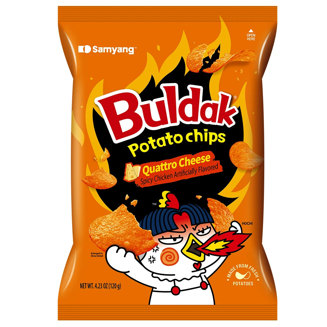 Buldak  Potato Chips Quattro Cheese - US 5898