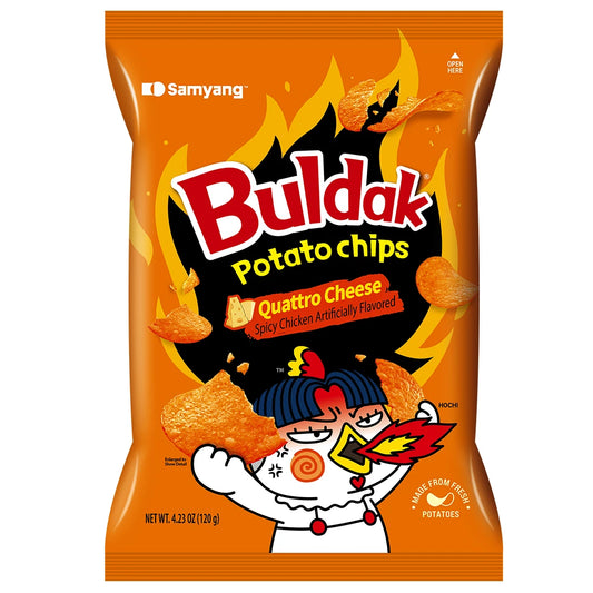 Buldak  Potato Chips Quattro Cheese - US 5898