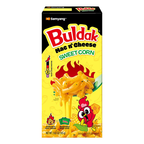 Buldak Mac and Cheese Sweet Corn (Box) - US 2110