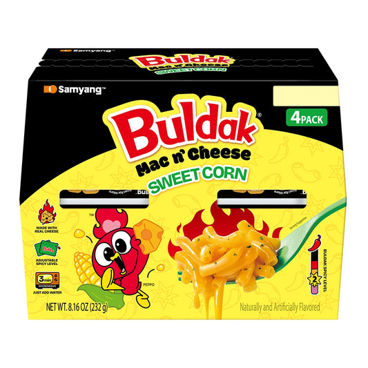 Buldak Mac and Cheese Sweet Corn (4 Cup) - US 1021